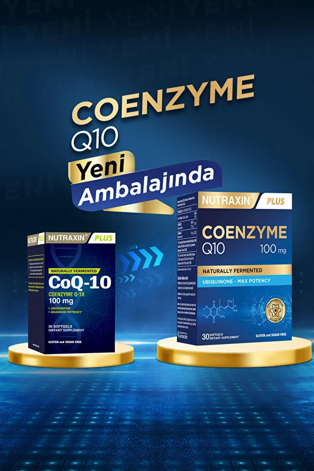 Koenzim Q10 100 Mg Takviye Edici Gıda 30 Yumuşak Kapsül - Coenzym, Coq10